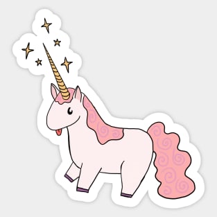 Unicorn Blep Sticker